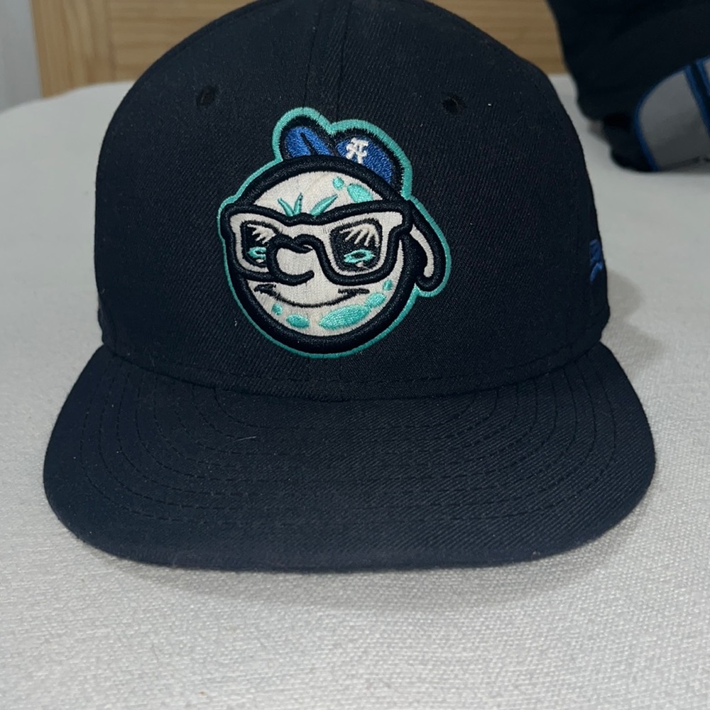 Asheville Tourists Hat Cap Fitted Sz 7 1/8 New Era 59Fifty MiLB